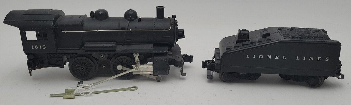 Lionel 1615 Vintage O 0-4-0 Diecast Steam Switcher Locomotive & Tender
