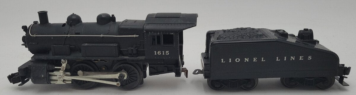 Lionel 1615 Vintage O 0-4-0 Diecast Steam Switcher Locomotive & Tender