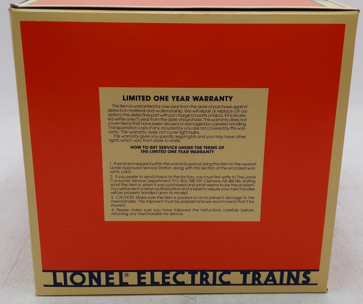 Lionel 6-12791 O Animated Passenger Station EX/Box