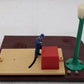 Lionel 6-12791 O Animated Passenger Station EX/Box