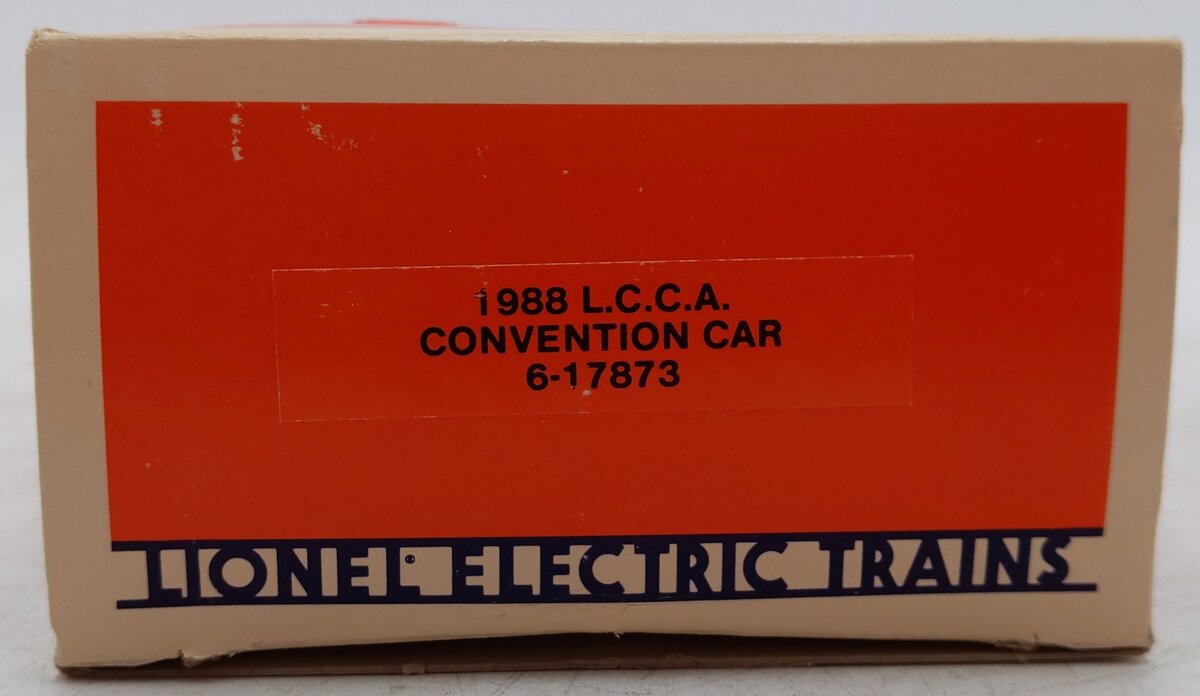 Lionel 6-17873 O Gauge LCCA 1988 Ashland Three-Dome Convention Tank Car EX/Box