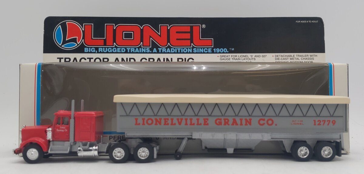 Lionel 6-12779 O Gauge Lionelville Grain Co. Tractor & Grain Rig LN/Box
