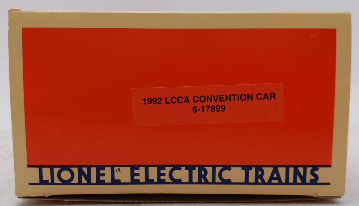 Lionel 6-17899 O NASA 1992 LCCA Convention Tank Car #190 EX/Box