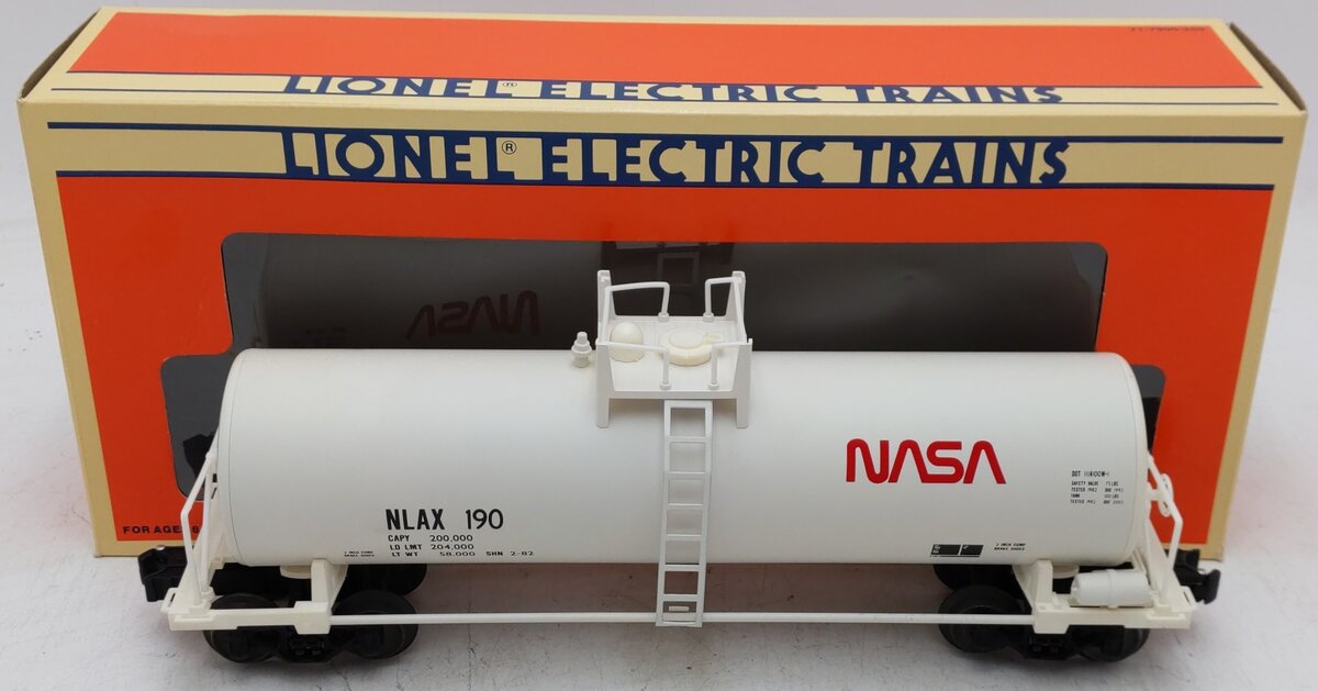 Lionel 6-17899 O NASA 1992 LCCA Convention Tank Car #190 EX/Box