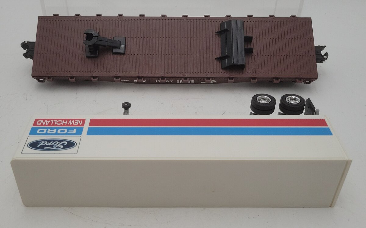 Lionel 6-17887 O Gauge LCCA Conrail Flatcar w/ Armstrong Trailer #17887 LN/Box