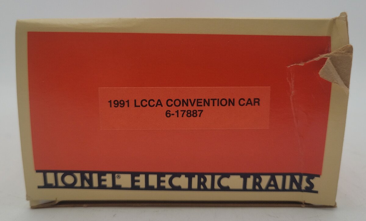 Lionel 6-17887 O Gauge LCCA Conrail Flatcar w/ Armstrong Trailer #17887 LN/Box