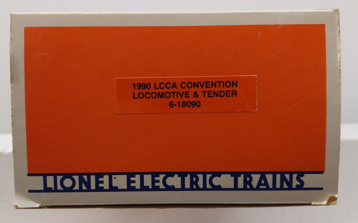 Lionel 6-18090 O Gauge Denver & Rio Grande LCCA 4-6-2 Steam Locomotive #1990 VG/Box