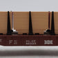 Lionel 6-16333 O Gauge Frisco Bulkhead Flatcar with Wood Load EX/Box