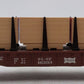 Lionel 6-16333 O Gauge Frisco Bulkhead Flatcar with Wood Load EX/Box