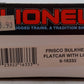 Lionel 6-16333 O Gauge Frisco Bulkhead Flatcar with Wood Load EX/Box