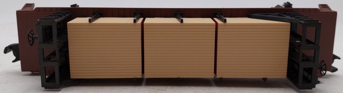 Lionel 6-16333 O Gauge Frisco Bulkhead Flatcar with Wood Load EX/Box