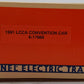 Lionel 6-17888 O Gauge LCCA-1991 Conrail Flatcar with Ford Trailer #17888 VG/Box