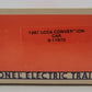 Lionel 6-17870 O Gauge LCCA East Camden & Highland Boxcar VG/Box