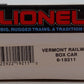 Lionel 6-19211 O Gauge Vermont Railway Boxcar #19211 EX/Box