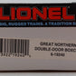 Lionel 6-19240 O Gauge Great Northern Double Door Boxcar EX/Box