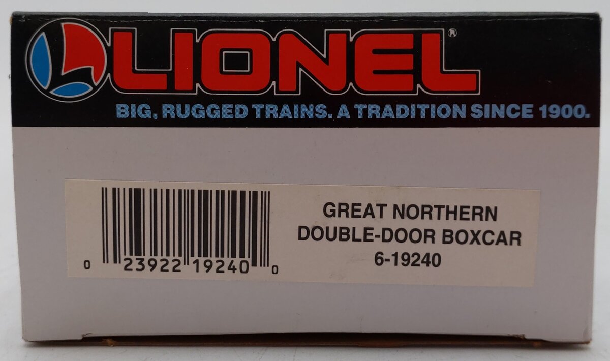 Lionel 6-19240 O Gauge Great Northern Double Door Boxcar EX/Box