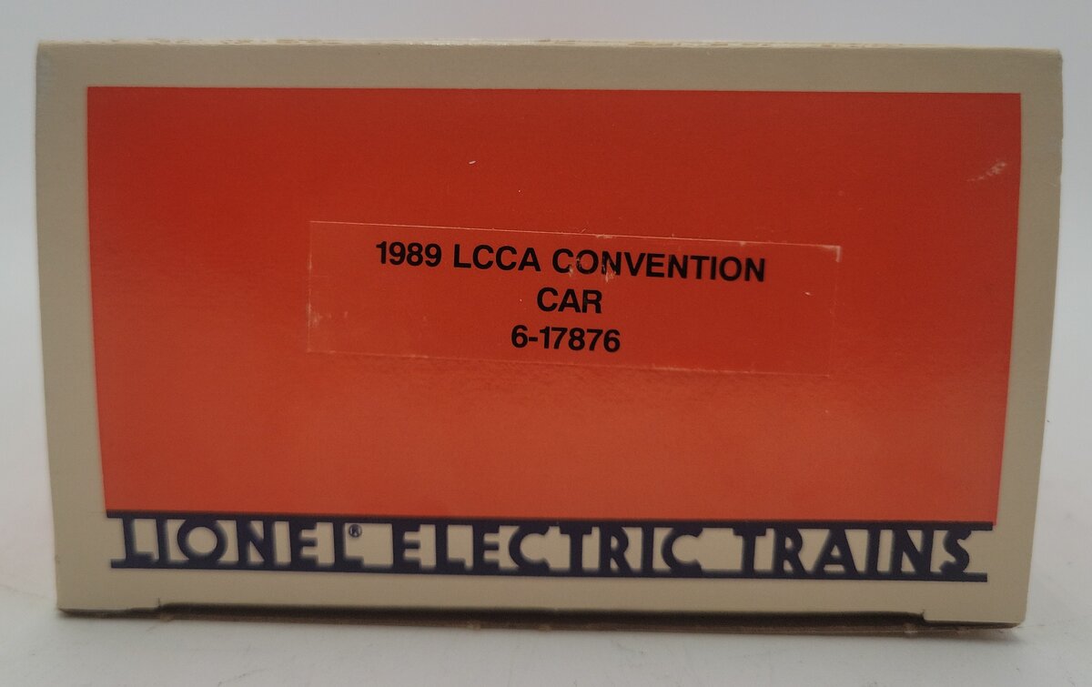 Lionel 6-17876 O Gauge LCCA 1989 Columbia, Newberry & Laurens Convention Box Car EX/Box