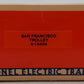 Lionel 6-18404 O Gauge San Francisco Green Trolley Car EX/Box