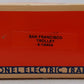 Lionel 6-18404 O Gauge San Francisco Green Trolley Car EX/Box
