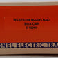 Lionel 6-19214 O Gauge Western Maryland Boxcar #19214 EX/Box