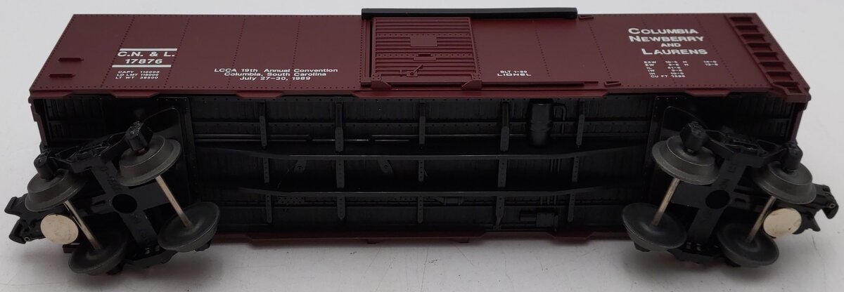 Lionel 6-17876 O Gauge LCCA 1989 Columbia, Newberry & Laurens Convention Box Car EX/Box