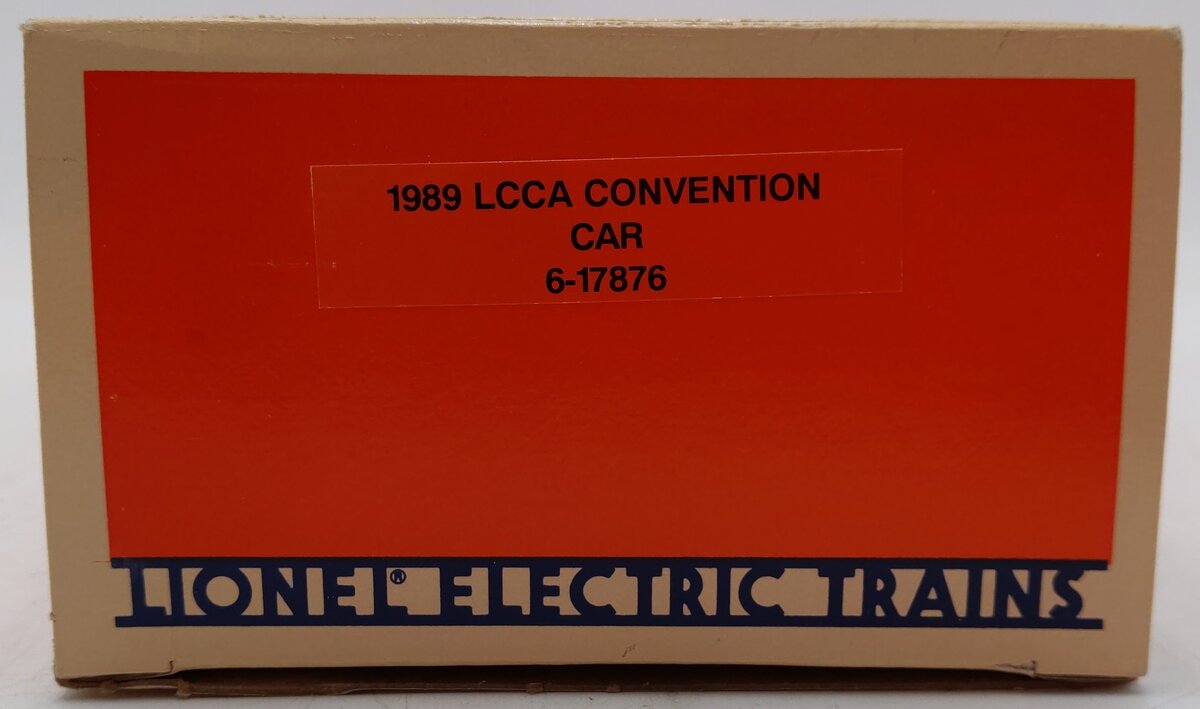 Lionel 6-17876 O Gauge LCCA 1989 Columbia, Newberry & Laurens Convention Box Car EX/Box