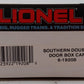 Lionel 6-19208 O Gauge Southern Double Door Boxcar EX/Box