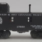 Lionel 6-17880 O Gauge LCCA 1990 Denver & Rio Grande Western Woodside Caboose EX/Box