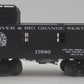 Lionel 6-17880 O Gauge LCCA 1990 Denver & Rio Grande Western Woodside Caboose EX/Box