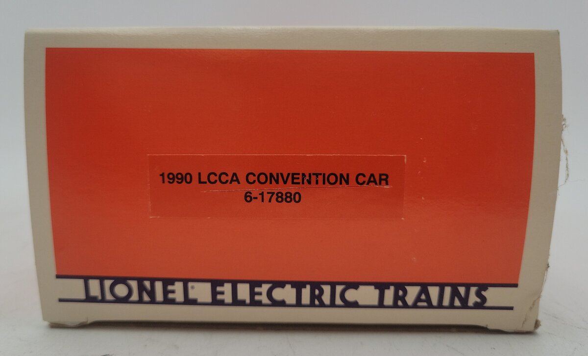 Lionel 6-17880 O Gauge LCCA 1990 Denver & Rio Grande Western Woodside Caboose EX/Box