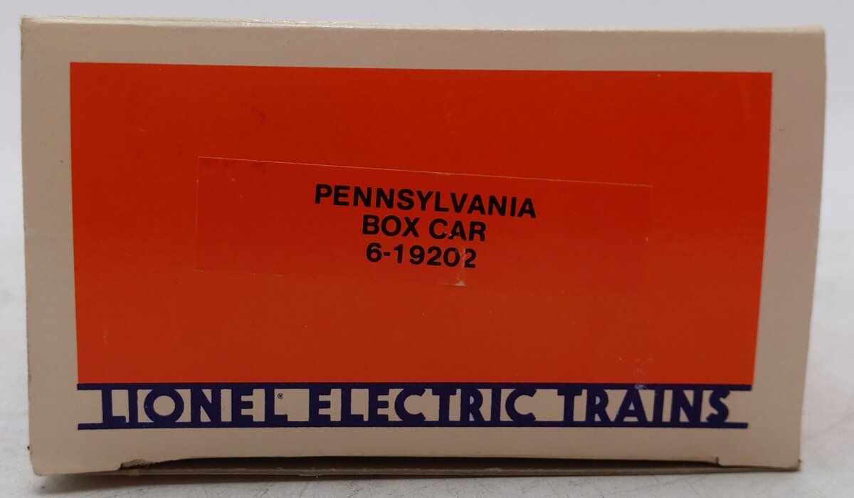 Lionel 6-19202 O Gauge Pennsylvania Railroad Boxcar #19202 EX/Box