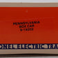 Lionel 6-19202 O Gauge Pennsylvania Railroad Boxcar #19202 EX/Box