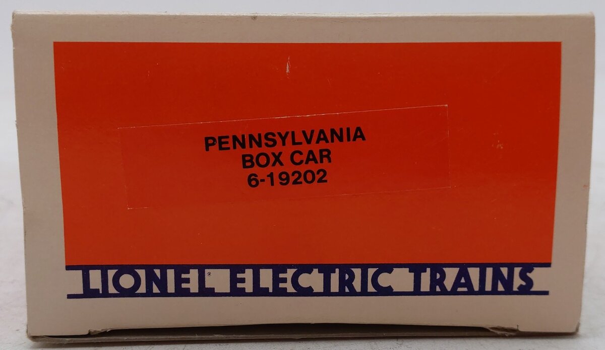 Lionel 6-19202 O Gauge Pennsylvania Railroad Boxcar #19202 EX/Box