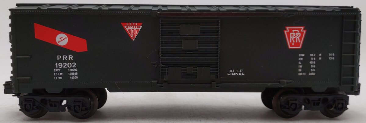Lionel 6-19202 O Gauge Pennsylvania Railroad Boxcar #19202 EX/Box