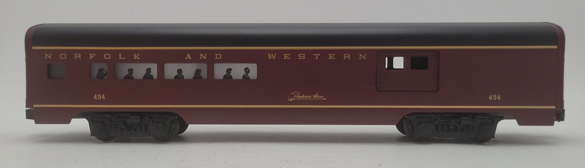 Lionel 6-19140 O Gauge Norfolk & Western Aluminum Combine Car #494 EX/Box