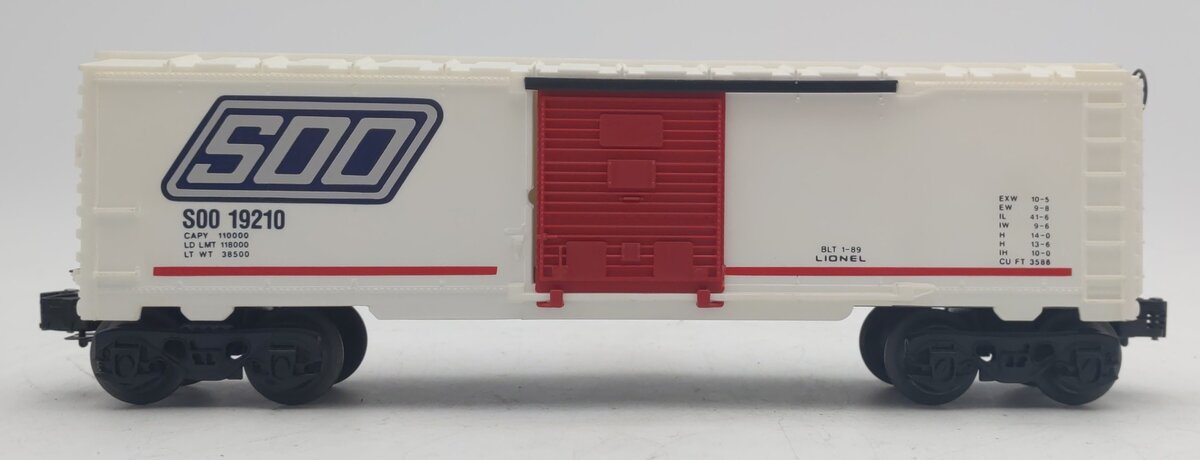 Lionel 6-19210 O Gauge Soo Line Boxcar NIB