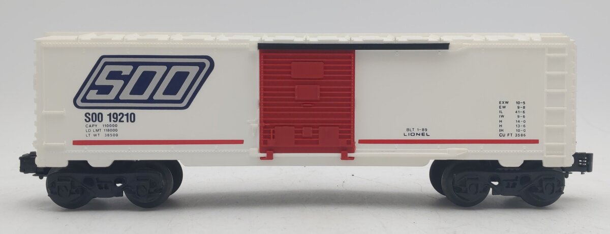 Lionel 6-19210 O Gauge Soo Line Boxcar NIB