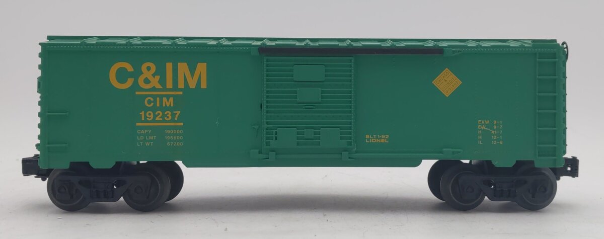 Lionel 6-19237 O Gauge Chicago & Illinois Midland Boxcar LN/Box