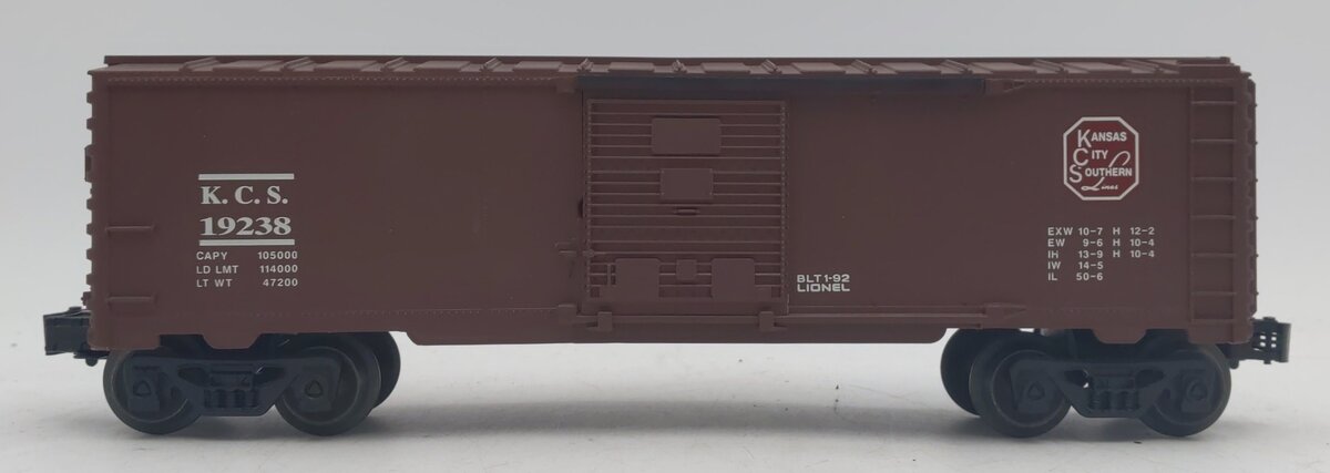 Lionel 6-19238 O Gauge Kansas City Southern Boxcar NIB