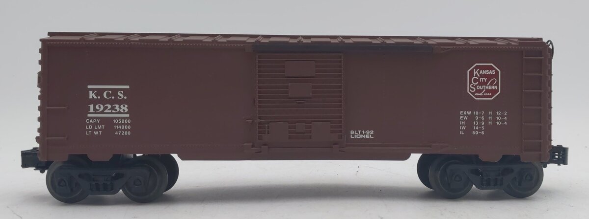 Lionel 6-19238 O Gauge Kansas City Southern Boxcar NIB