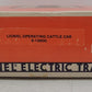 Lionel 6-19800 O Circle L Ranch Operating Cattle Car Set EX/Box