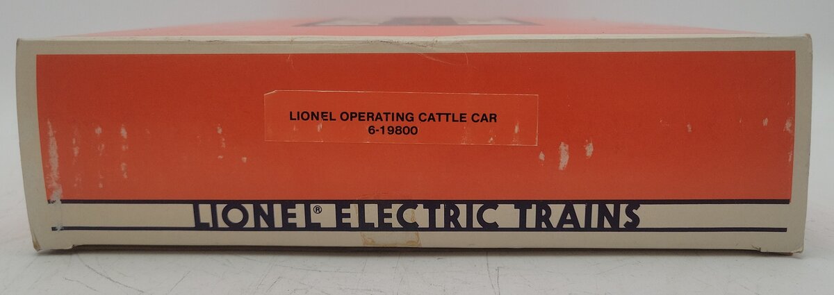 Lionel 6-19800 O Circle L Ranch Operating Cattle Car Set EX/Box
