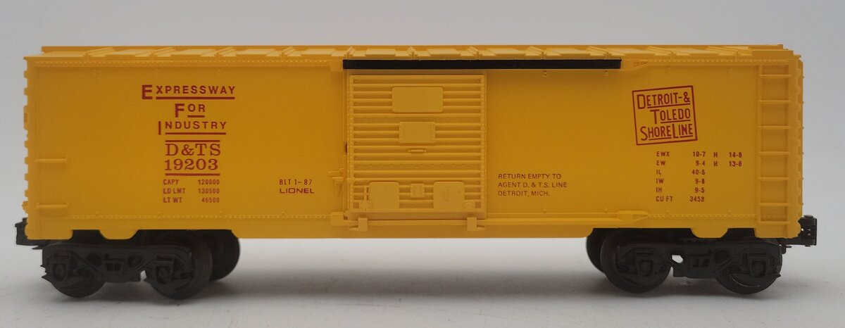 Lionel 6-19203 O Gauge Detroit & Toledo Shoreline Box Car LN/Box