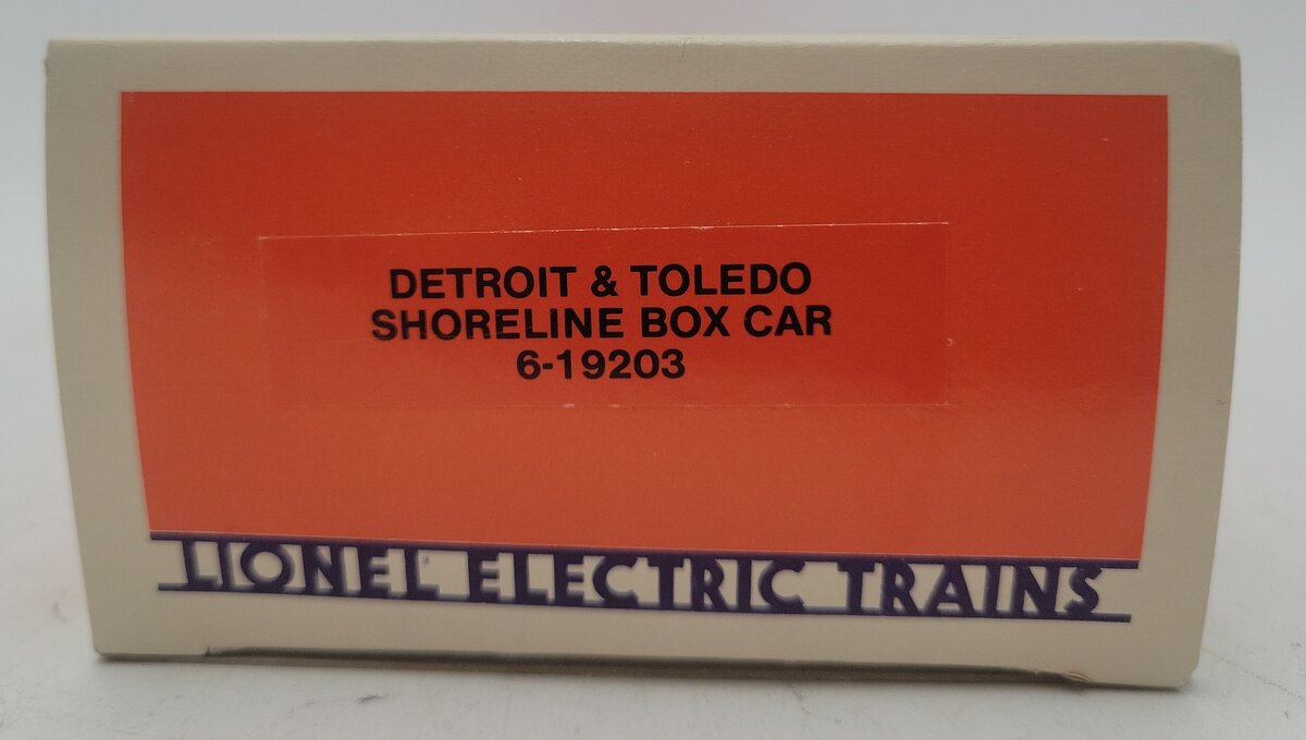 Lionel 6-19203 O Gauge Detroit & Toledo Shoreline Box Car LN/Box