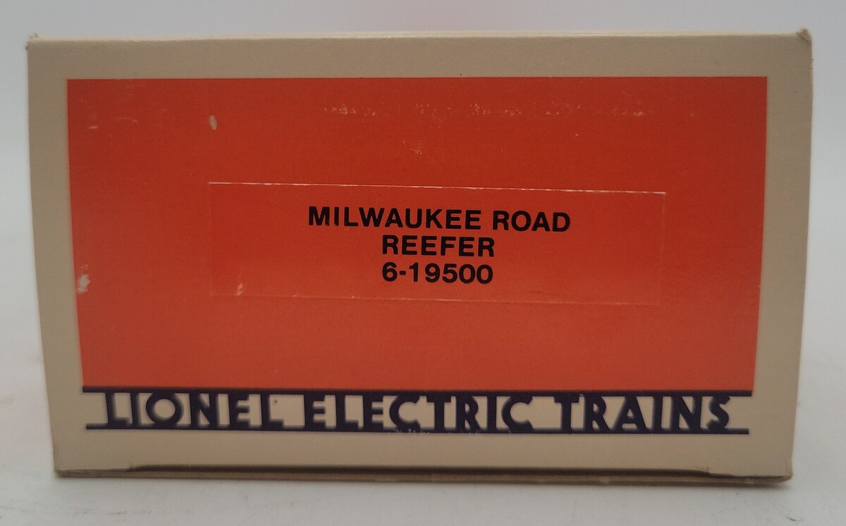 Lionel 6-19500 O Gauge Milwaukee Road Reefer Car #19500 EX/Box