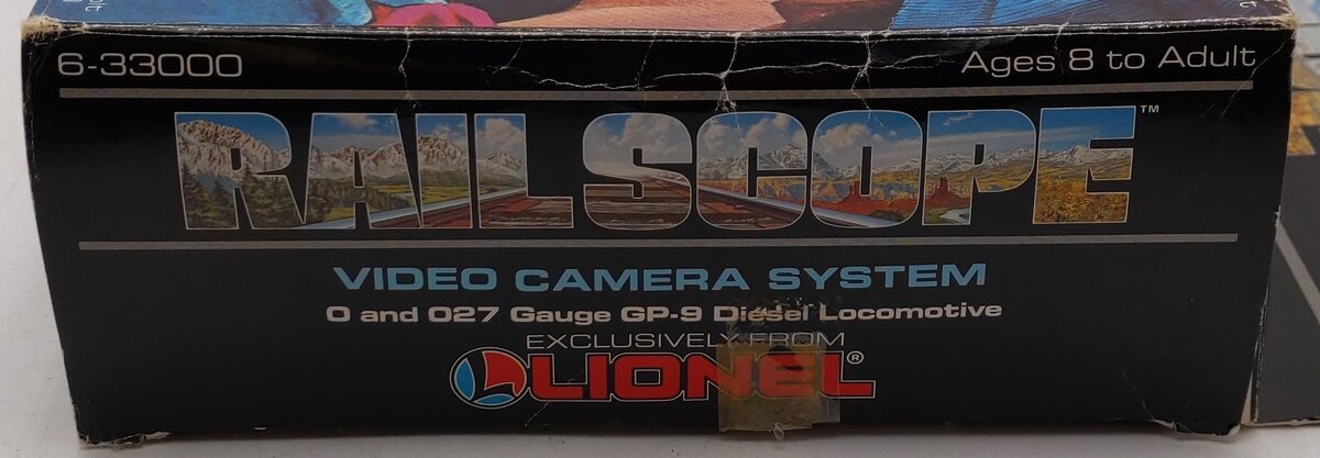 Lionel 6-33000 O Gauge Railscope Lionel Lines GP-9 Diesel Locomotive #3000 EX/Box