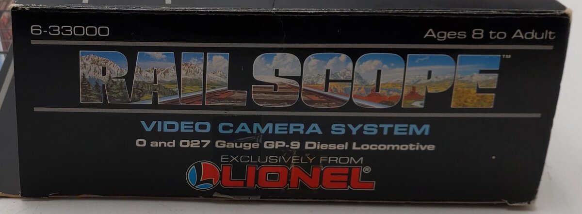 Lionel 6-33000 O Gauge Railscope Lionel Lines GP-9 Diesel Locomotive #3000 EX/Box