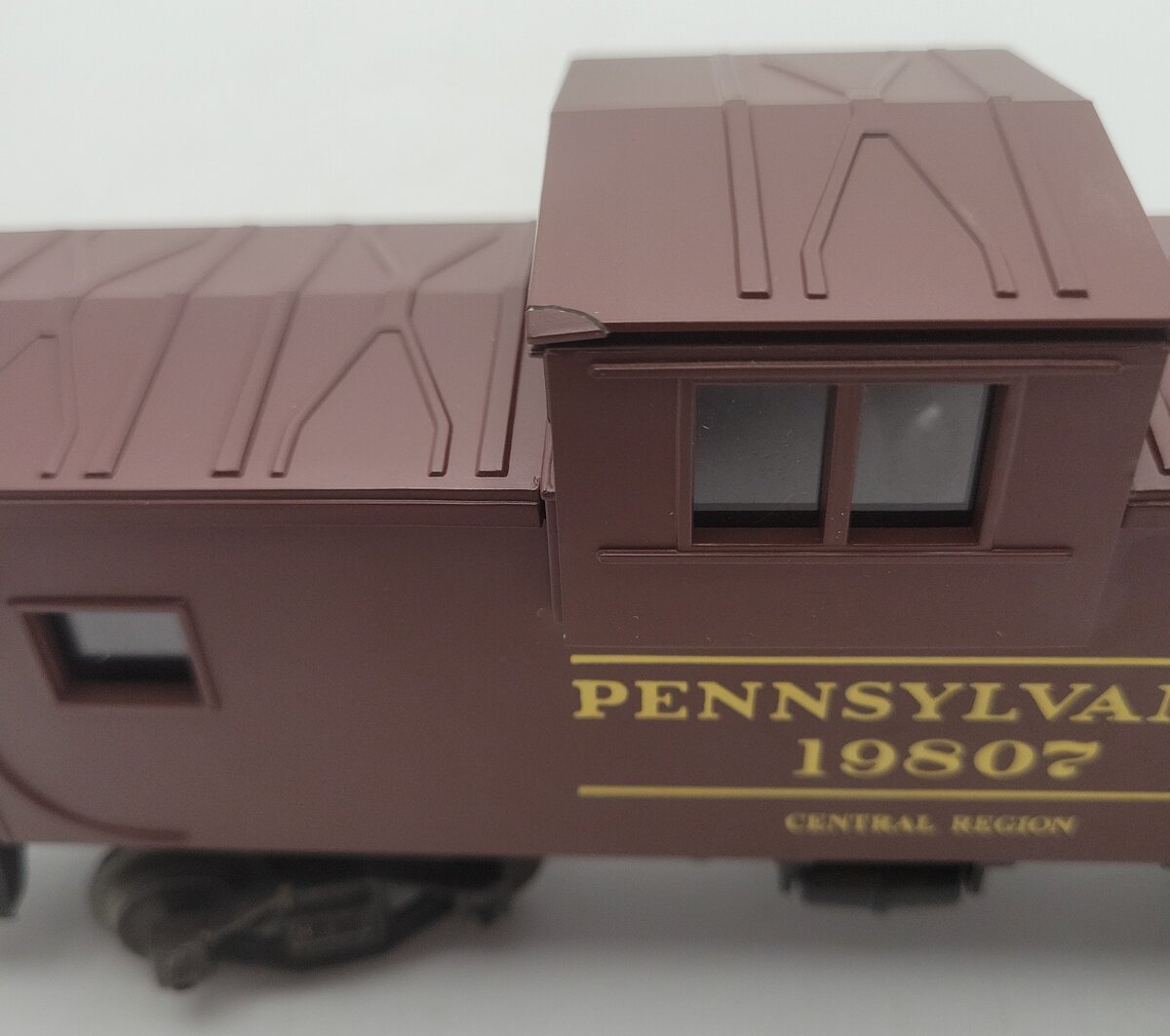 Lionel 6-19807 O Gauge Pennsylvania Extended Vision Smoking Caboose #19807 EX/Box