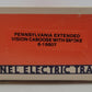 Lionel 6-19807 O Gauge Pennsylvania Extended Vision Smoking Caboose #19807 EX/Box