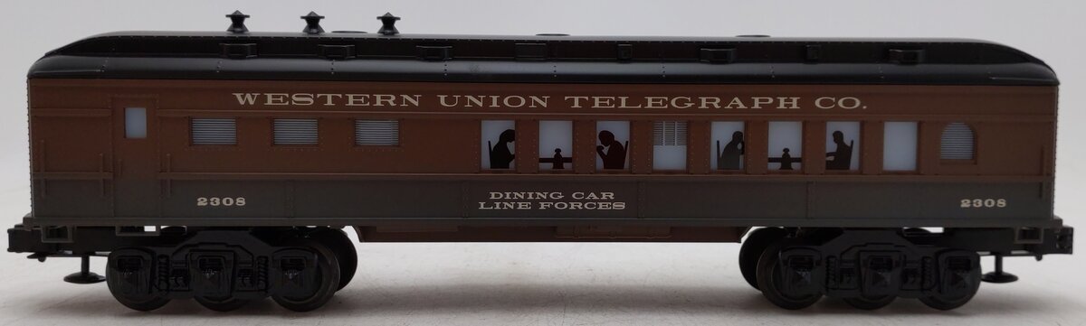 Lionel 6-19685 O Gauge LRRC Western Union Telegraph Co. Dining Car #2308 EX/Box